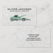 LKW-Schleppdienst | Konstruktion Visitenkarte (Vorne/Hinten)