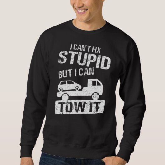 LKW-Schleppdienst Sweatshirt (Vorderseite)