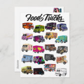 LKW-Schubladenpistolen Postkarte (Vorne/Hinten)