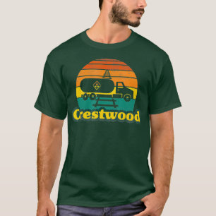 LKW-Semi steckt auf Eisenbahn Crestwood Kentucky T-Shirt