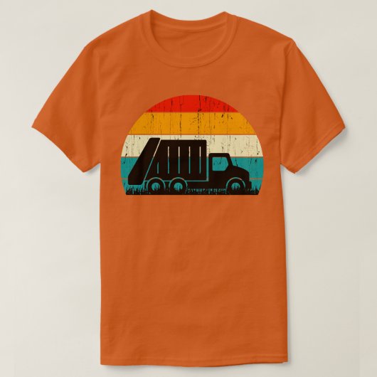 LKW-Shirt Recycle Mülltransporter T-Shirt (Design vorne)