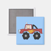 LKW-Shirts und Geschenke für Red Monster Magnet (Vorderseite/Rückseite)