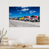 LKW-Show III — Poster (Küche)