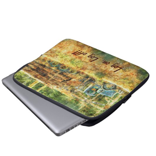 LKW-Spaß-Art-Laptop-Sieb Laptopschutzhülle (Vorne Knopf)