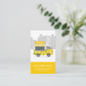 LKW-Straße Zuckermais Visitenkarte (Stehend Vorderseite)