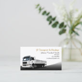 LKW-Straßengüterverkehrskarte Visitenkarte (Stehend Vorderseite)