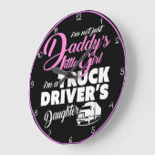 Lkw-Tochter Große Wanduhr (Winkel)