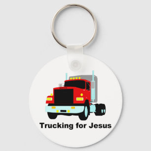 LKW-Transport für Jesus Schlüsselanhänger