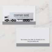 LKW - Transport & Logistik Einfache Karte (Vorne/Hinten)