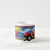 LKW-Transport Verkehr6oz Espresso-Tasse Espressotasse (Vorderseite)