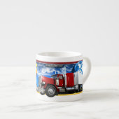 LKW-Transport Verkehr6oz Espresso-Tasse Espressotasse (Vorderseite Rechts)