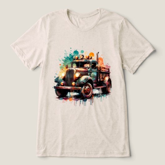 LKW Tri-Blend SHIRT (Design Vorderseite)