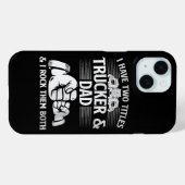 LKW und Vater Case-Mate iPhone Hülle (Rückseite (Horizontal))