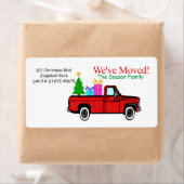 Lkw und Weihnachtsschild (Insitu)