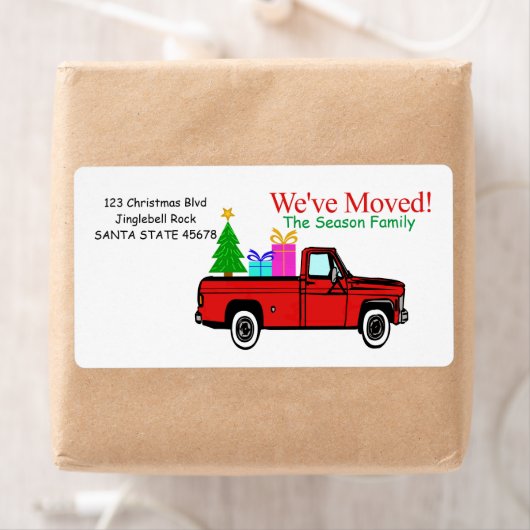 Lkw und Weihnachtsschild (Insitu)