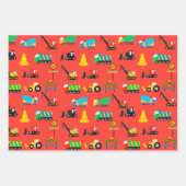 Lkw- und Zugpapier Geschenkpapier Set (Vorderseite 3)