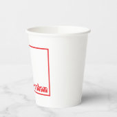 LKW-Upsherin-Tasse Pappbecher (Links)