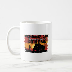 Lkw-Vater Straßenverkehr Liebe Design Kaffeetasse