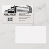 Lkw-Verkehr | Versandmethode Visitenkarte (Vorne/Hinten)