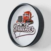 LKW-Vintage-Logo Uhr (Winkel)