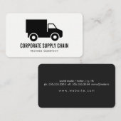 LKW VISITENKARTE (Vorne/Hinten)