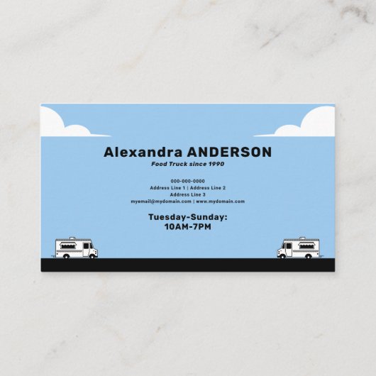 LKW VISITENKARTE (Rückseite)