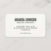 LKW VISITENKARTE (Rückseite)