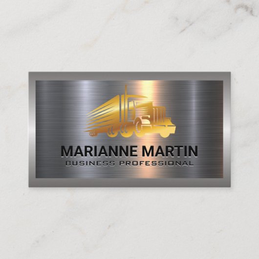 LKW | Visitenkarte für gewerbliche Grenzen (Vorderseite)