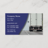 LKW-Visitenkarte Visitenkarte (Vorderseite)