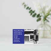 LKW-Visitenkarte Visitenkarte (Stehend Vorderseite)