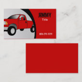 LKW-Visitenkarten Visitenkarte (Vorne/Hinten)