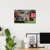 LKW von gestern Poster (Heimbüro)