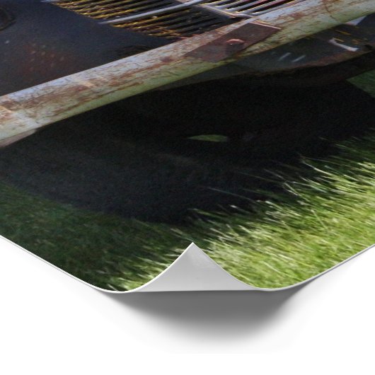 LKW von gestern Poster (Ecke)