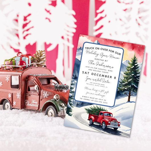 LKW-Weihnachtsfeier Open House Einladung