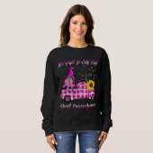 Lkw wird ihren Kampf ist mein Kampf gegen Brustkre Sweatshirt (Vorne ganz)