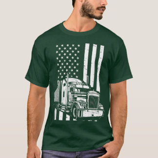 LKW-Zubehör für LKW-Fahrer und Motor Lover T-Shirt