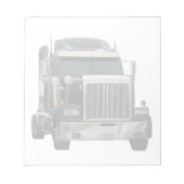 Lkw-Zugmaschine Notepad Notizblock (Vorderseite)