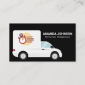 LKW | Zustelldienst | Lastkraftwagen Visitenkarte (Vorderseite)