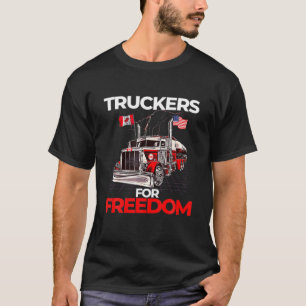 LKWer for Freedom Canada Freedom Convoy 2022 kann T-Shirt