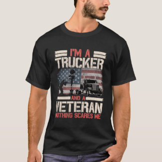 LKWer Geschenke Trailer LKW 18 Radfahrer T-Shirt