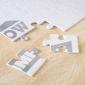 LKWer Rain Shine Sleet oder Schnee Ich bin Stayi Puzzle (Seite)