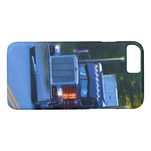 LKWs, Big Rig Cargo Truck Art Case-Mate iPhone Hülle (Rückseite (Horizontal))