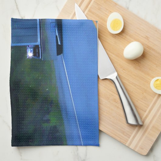 LKWs, Big Rig Cargo Truck Art Handtuch (Viertel Falte)