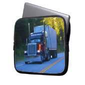 LKWs, Big Rig Cargo Truck Art Laptopschutzhülle (Vorderseite Links)