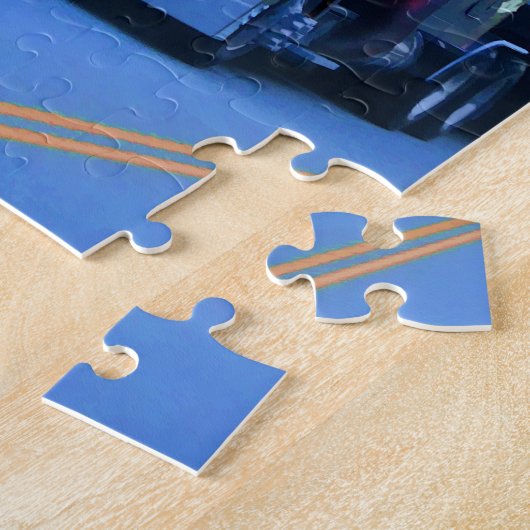 LKWs, Big Rig Cargo Truck Art Puzzle (Seite)