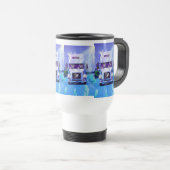 LKWs BIG RIG TRUCK STOP MUGS Reisebecher (VorderseiteRechts)