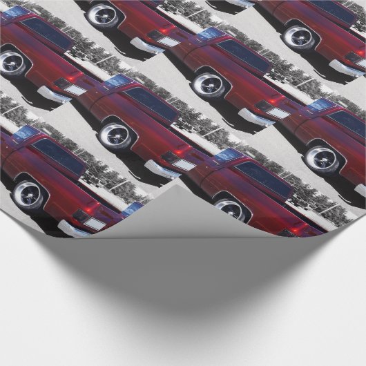 LKWs C-10 Geschenkpapier (Ecke)