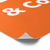 LKWs, Cowboys und Country Music Poster (Ecke)