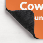 LKWs, Cowboys und Countrymusik Mousepad (Ecke)