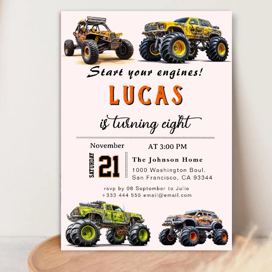 LKWs Einladung zum Geburtstag